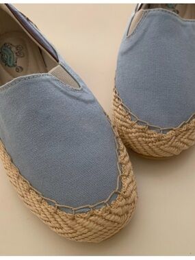 Boys Espadrilles From South America cocco di mare in Light Blue